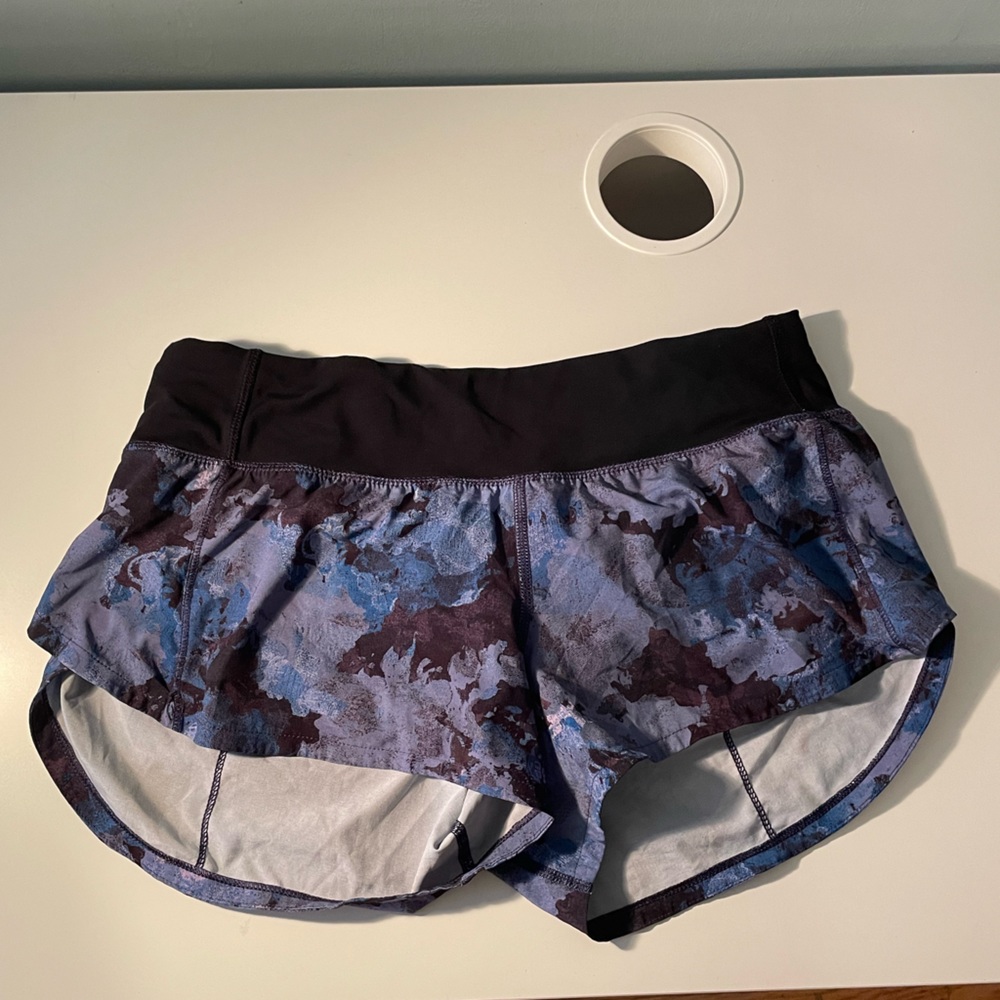 Purple speed up shorts 2.5 inch